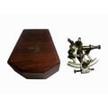 Old Modern Handicrafts Nautical Sextant in wood box - Medium ND016